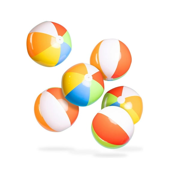 Pack 10x Balones de playa inflables MKIB-30