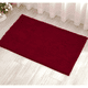 thumbnail image 5 of Alfombra de baño navideña, súper suave, absorbente, antideslizante, de microfibra chenilla, para bañera, ducha, superficie texturizada, suelo, cabina de ducha, color rojo., 5 of 5