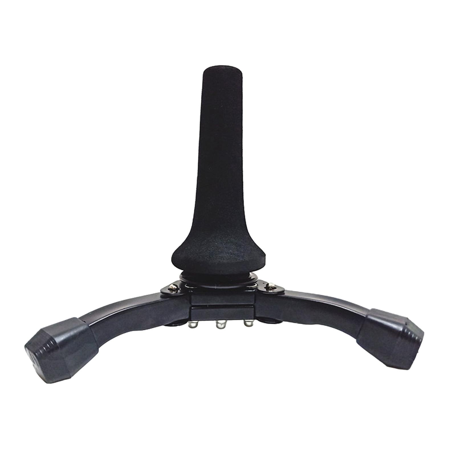 Magideal - Soporte Para Trompeta, Soporte Para Oboe, Accesorio Para Instrumentos, Soporte Para Saxofón Soprano Plegable Y Ligero, Soporte Para , Negro