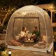 thumbnail image 1 of Refugio portátil TABU 183x183 cm Tienda pop‑up beige, 1 of 8