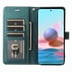thumbnail image 2 of FOXDOCK Funda tipo Cartera para Xiaomi Redmi Note 10 4G – Cubierta de Cuero PU con Múltiples Ranuras, Bolsillo para Efectivo y Correa de Muñeca, 2 of 6