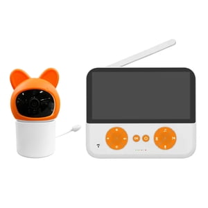 Mundo Online - Camara Monitor Bebe Vision Nocturna Lcd 4.3 Con Microfono