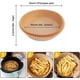 thumbnail image 3 of X3 Pack De 100 Forros Desechables Antiadherente Freidora 100 Pcs Air Fryer, 3 of 12