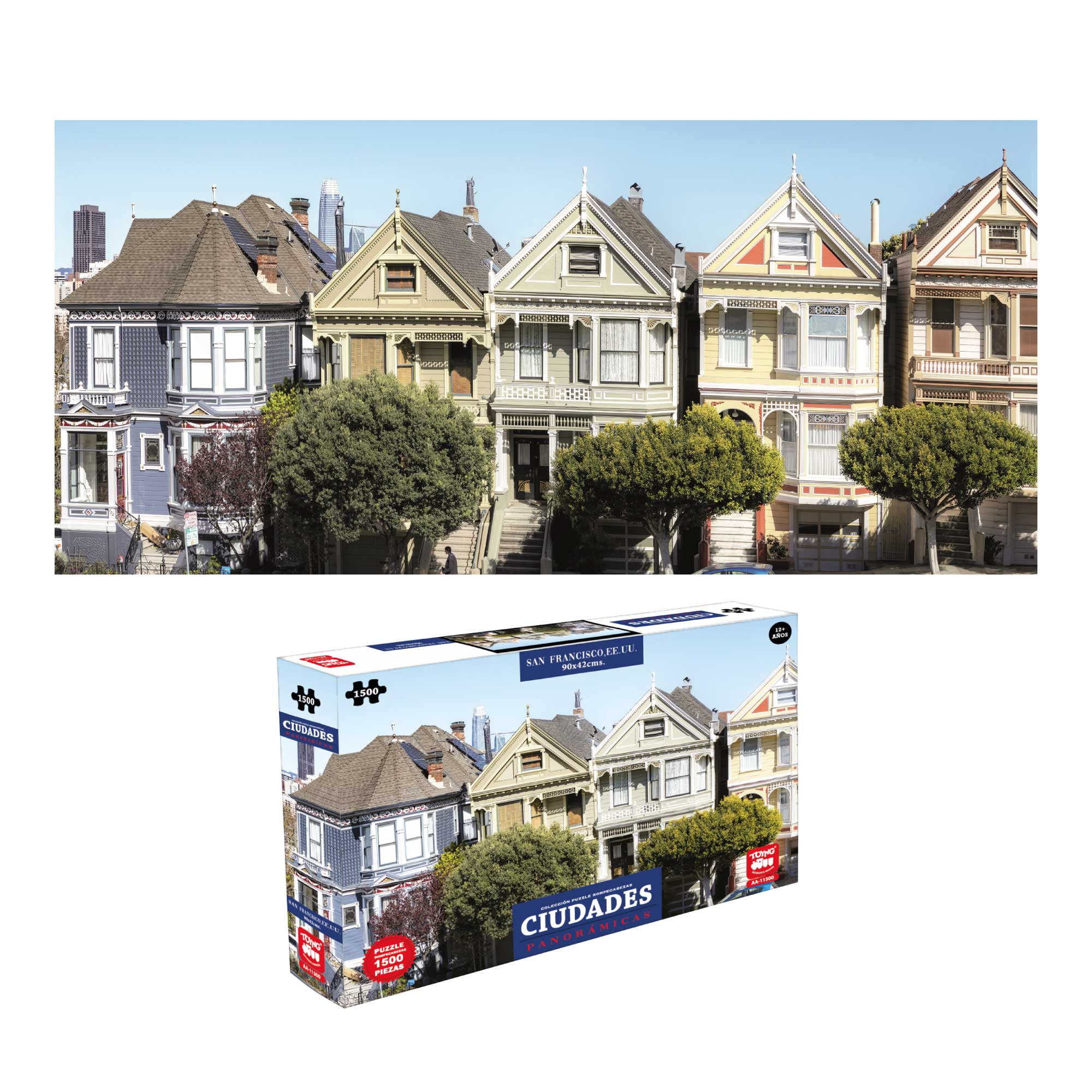 Puzzle San Francisco (1500 Piezas) - Toyng