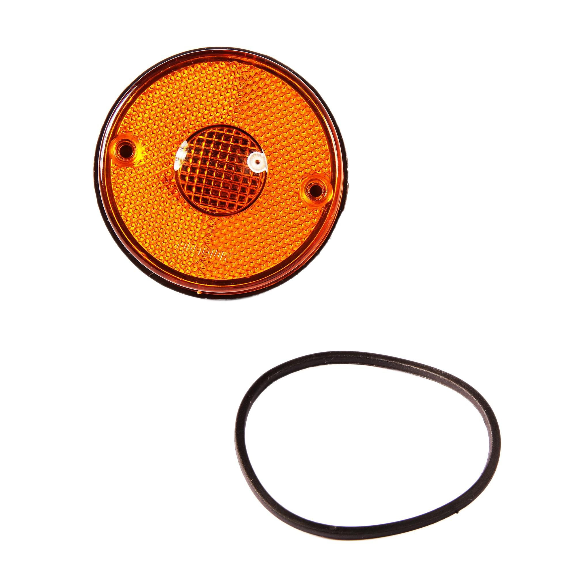 Multilight - Foco Lateral Ambar Ampolleta 24 Volts