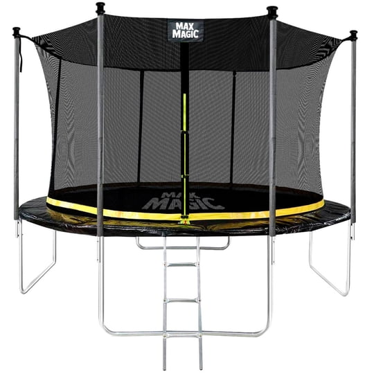 Max Magic - Cama Elástica 366 Cm (12 Ft) Negro