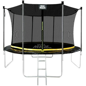 Max Magic - Cama Elástica 426 Cm (14 Ft) Negro