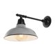 thumbnail image 1 of Aplique de pared JONATHAN Y 31 cm gris/negro 1 luz, 1 of 9