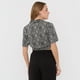 thumbnail image 3 of Blusa Mujer Camisera Cruzada Negro Cebra Corona, 3 of 5