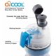 thumbnail image 2 of Botella O2COOL 591 ml Mist N Sip Verde Craquelado, 2 of 9