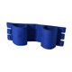 thumbnail image 2 of Reposapiés De Silla De Ruedas Correas De Apoyo Para Piernas Correa De Protección Ajustable Azul, 2 of 5