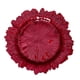 thumbnail image 5 of Plato De Carga, Plato De Servicio Floral Para Mesa, Decoración De Cena, Rojo, 5 of 5