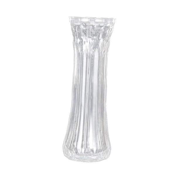 Adorno De Contenedor De Jarrón De Flores Transparente Para Arreglos Florales Boda En Casa 9,7 Cm X 10 Cm X 29,5 Cm