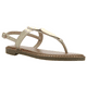 thumbnail image 3 of Sandalia de Mujer de color Dorado Casual Chalada Buckel-4, 3 of 7