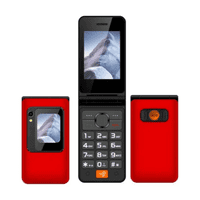 Telefono Celular Tecnolab Adulto Mayor Dualsim 2.8 Tl705 Rojo