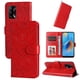 thumbnail image 1 of Funda tipo cartera FOXDOCK para OPPO A95 4G , diseño girasol en relieve, cuero PU, cierre magnético, soporte y tarjetero, 1 of 5