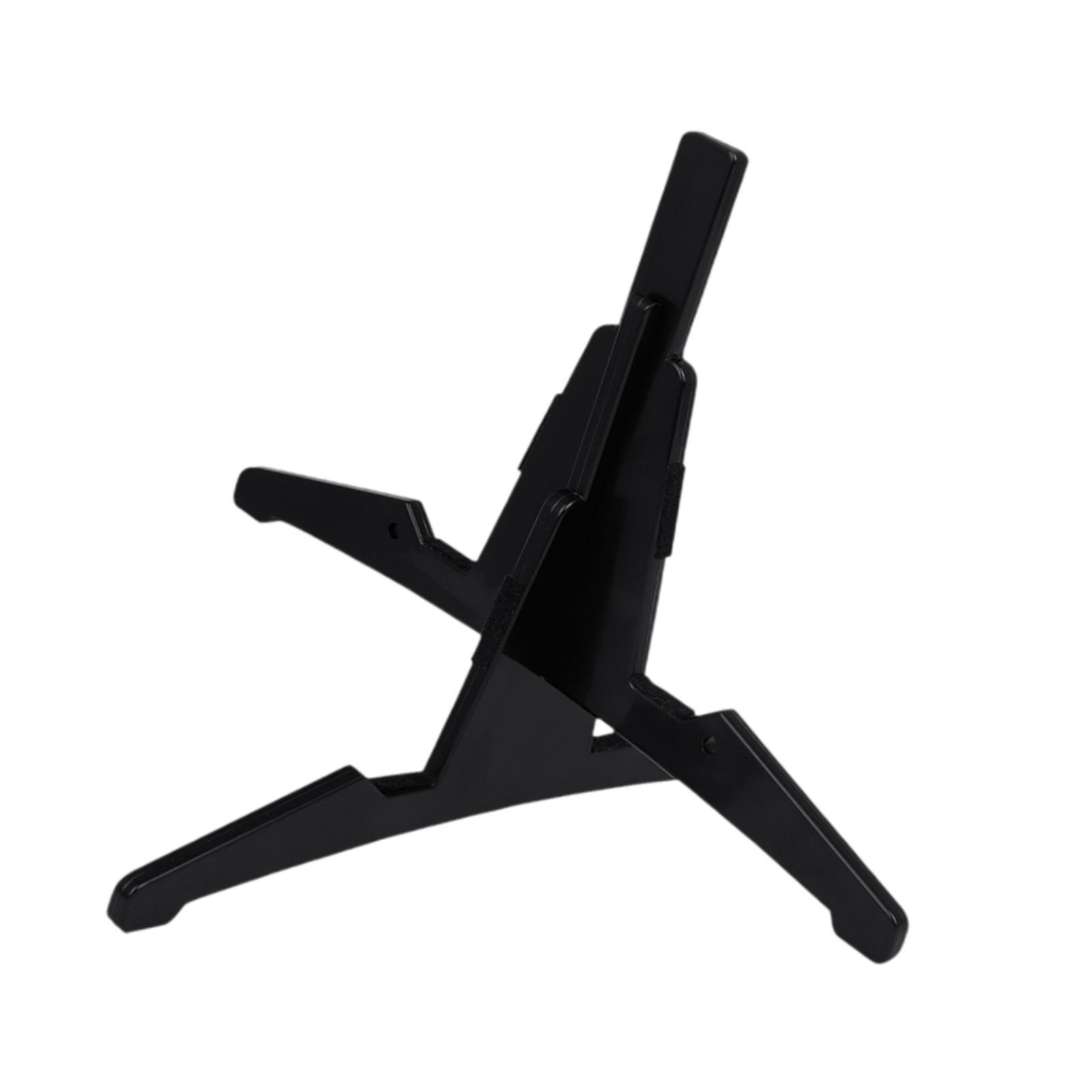 Bothyi - Soporte De Cruz Desmontable Para Clarinete Y Flauta, Diseño Compacto, Base Estable, Color Negro