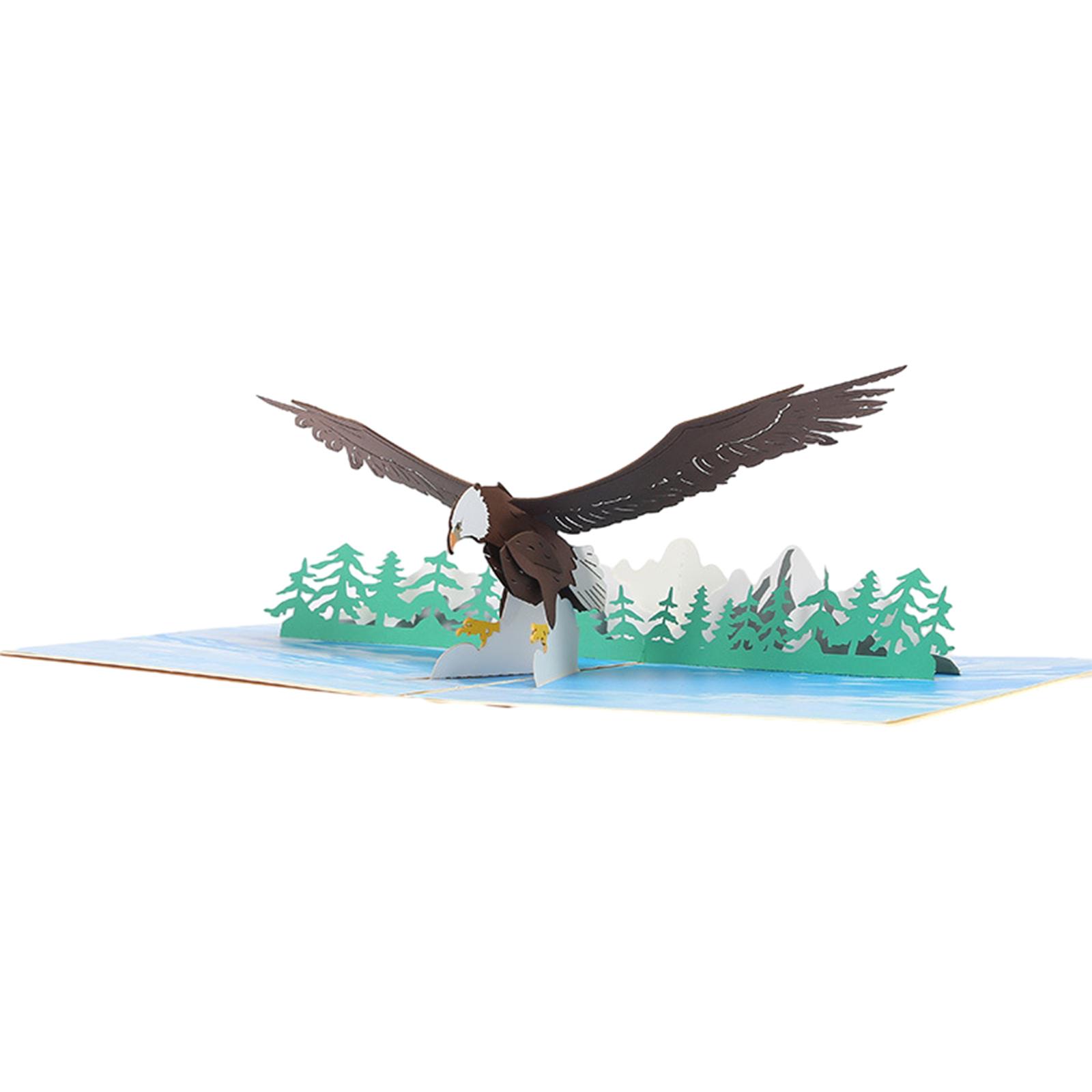 Bothyi - Tarjeta Emergente Eagle, Regalos Divertidos, Linda Tarjeta De Felicitación Para Eventos De Fiesta Del Día Del Padre