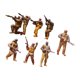 thumbnail image 4 of 8 Figuras De Soldados De Oriente Medio En Miniatura, Escala 1:64, Decorativas Y Populares., 4 of 5