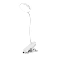 Xusx111 - Clip Glocusente En La Luz, Leds Ojo Cuidado De La Luz De Lectura Para La Cama, 3 Colores Clip En La Lámpara Con Adaptador, Luz De Lectura Perfecta Para La Cama Con Abrazadera / Litera / Cabe