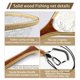 thumbnail image 5 of Red de pesca SEASPRO de 60 cm con malla de goma y mango de madera, 5 of 8
