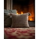 thumbnail image 3 of Pack De 2 Fundas De Cojin Chenille Con Borlas 45x45 Café, 3 of 4
