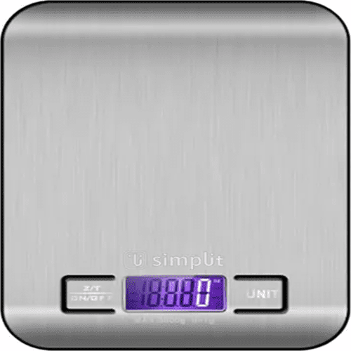 Genérico - Balanza Cocina Digital Simplit 5kg Color Gris
