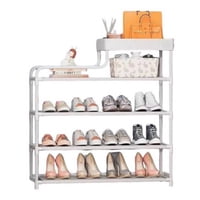 Tomasstore - Rack Zapatero Zapatillas Multifuncional Organizador Zapatos Blanco