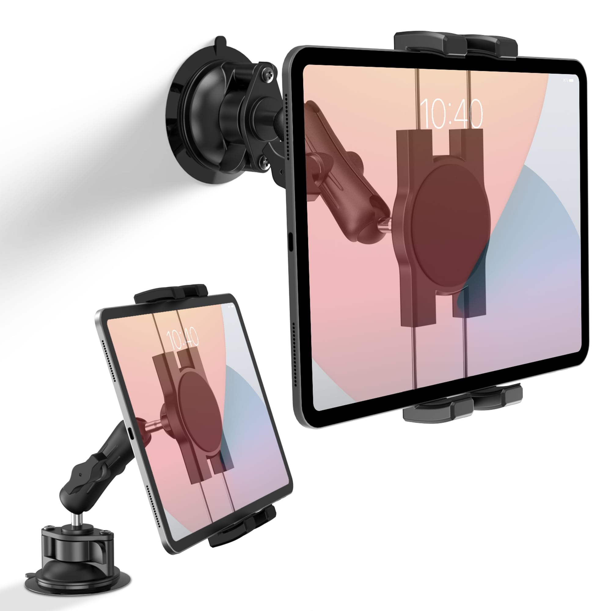 Ventosa Keuvirya Con Soporte Para Tableta Ipad Para Salpicadero De Coche