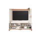 thumbnail image 5 of Panel TV + Rack 50" Mondrian Blanco - Castaño, 5 of 5