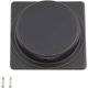 thumbnail image 3 of Tirador de puerta corrediza negro, paquete de 2 - homdiy MC009-70BK, tirador cuadrado empotrado, tirador para puerta corrediza de armario, tiradores empotrados para gabinetes, tiradores para puertas c, 3 of 7