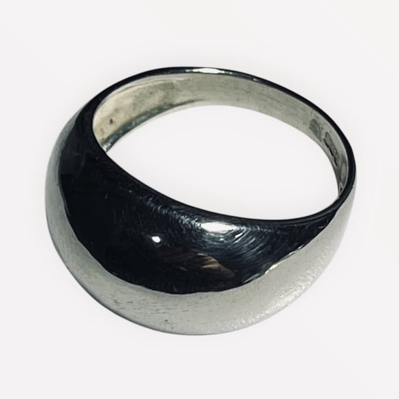 Anillo plata 925 bombé