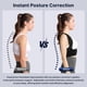 thumbnail image 2 of Corrector de postura Fit Geno para mujeres y hombres, ajustable XS/S, 2 of 7