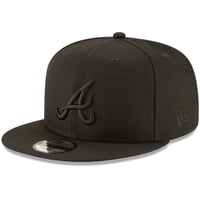 Gorra New Era Mlb 9Fifty Atlanta Braves Negra Para Adultos