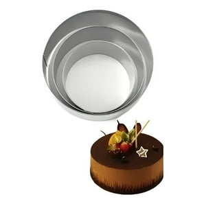 Genérico - Pack 3 Moldes Timbal Redondo Cocina