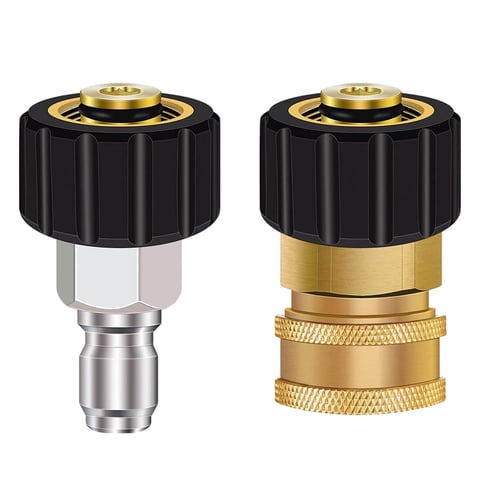 Ioensy - Adaptador De Lavadora A Presión, Boquillas Resistentes Al Desgaste Para Lavadora A Presión, 2 Uds.