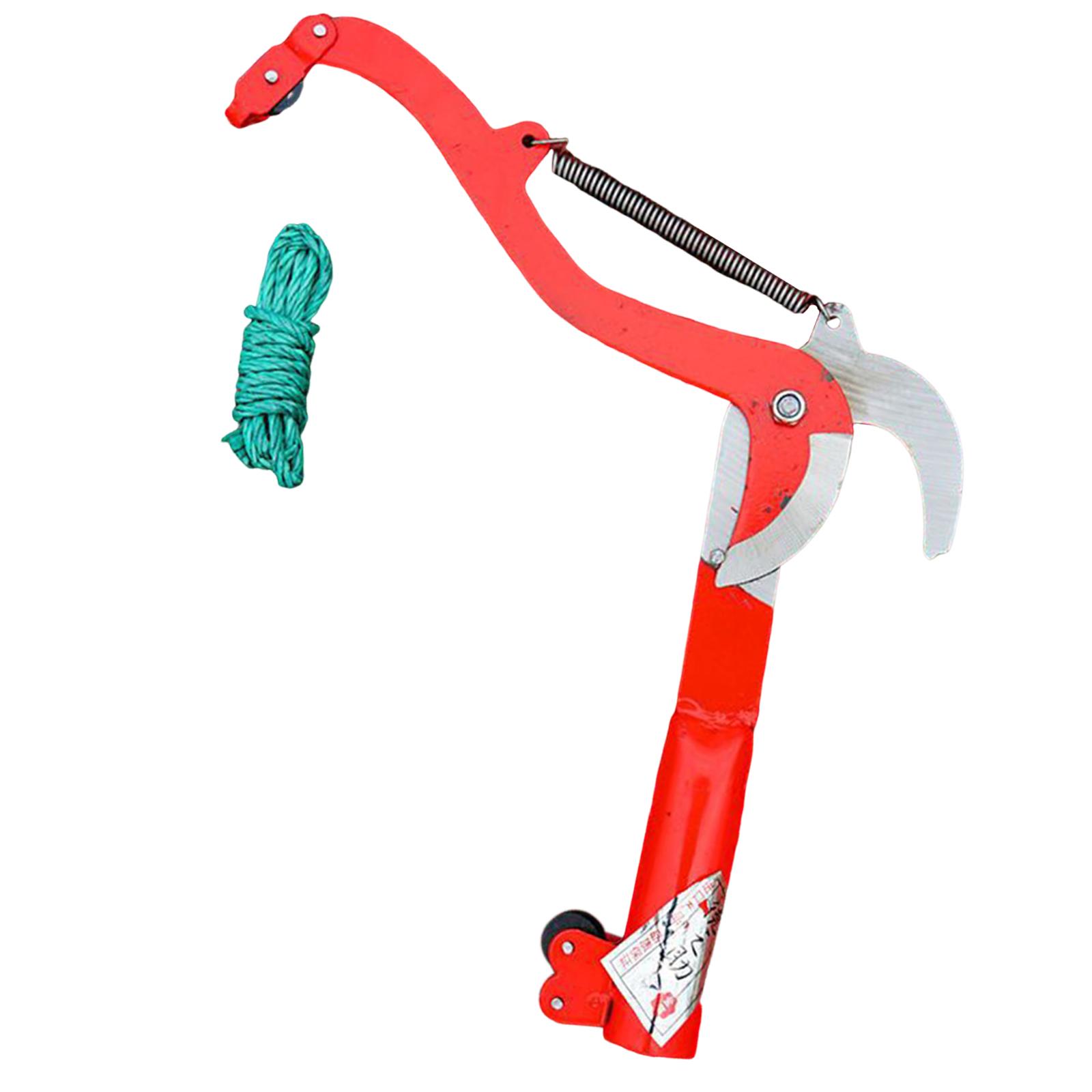 Magideal - Tijeras De Podar De Gran Altitud, Compatibles Con Postes De Extensión, Resistentes Accesorios De Acero Al Carbono Para Jardín Y Huerto, Cuerda Versáti Talla L