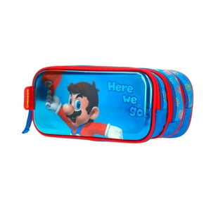 Mario Bros - Estuche Lapices Infantil Super Mario