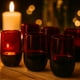 thumbnail image 2 of Set 24 Vasos Vidrio Altos Y Bajos Full Color Rojo Allegra, 2 of 3