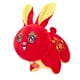 thumbnail image 2 of Lindo Conejo Año Mascota Muñeca Juguete De Peluche Corto Regalos De Boda Tacto Suave 20cm, 2 of 5
