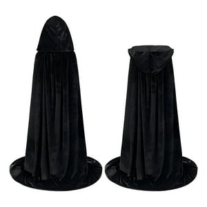 Genérica - Capa De Vampiro De Halloween, Fiesta De Disfraces Terciopelo Length:150Cm(From Collar To Hem)