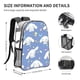 thumbnail image 2 of Cinnamorollmochila Transparente Temática Resistente Y Duradera Bolsa See through Para Trabajo Deporte Universidad Y Viaje 31 × 43 Cm, 2 of 6