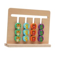 Bothyi - Juego De Mesa De Jigsaw De Preescolar De Tobiche De Tobicle Para Niños 3 4 5 Años Viajes