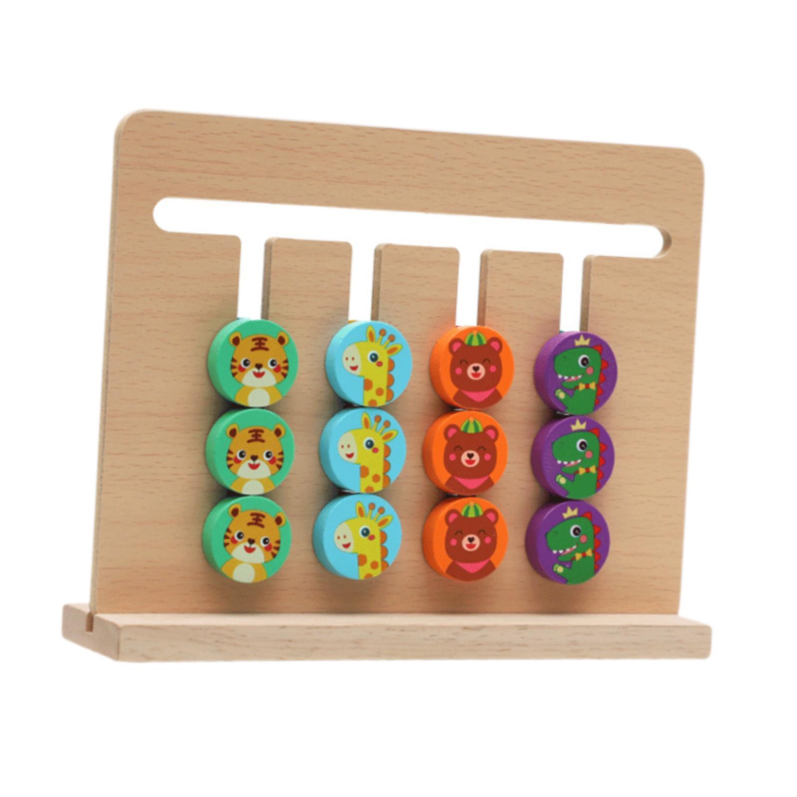 Bothyi - Juego De Mesa De Jigsaw De Preescolar De Tobiche De Tobicle Para Niños 3 4 5 Años Viajes