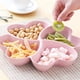 thumbnail image 1 of Juego de cuencos y platos en forma de corazón La bandeja y el plato son perfectos para papas fritas y salsa para mojar, el juego de condimentos es perfecto para nueces, dulces, frutas, plato de aperit, 1 of 6