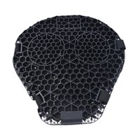 Magideal - Cojín Del Asiento De Motocicleta Absorción De Choque De Accesorios Sin Almohadilla De La Almohadilla Del Asiento De La Motocicleta Para Ciclismo De Sin Cobertura