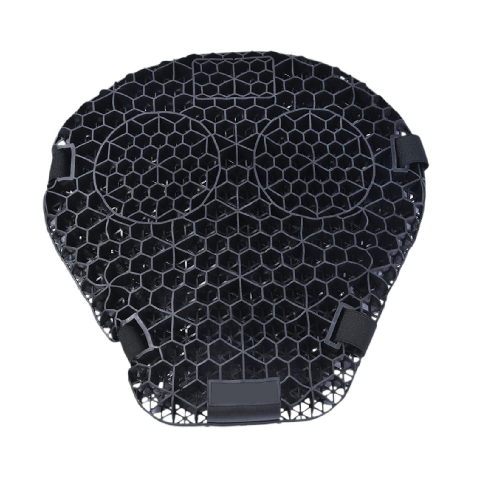 Magideal - Cojín Del Asiento De Motocicleta Absorción De Choque De Accesorios Sin Almohadilla De La Almohadilla Del Asiento De La Motocicleta Para Ciclismo De Sin Cobertura