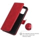 thumbnail image 2 of Funda Billetera para Samsung Galaxy A71 5G con Porta Tarjetas y Soporte Ajustable Rojo, 2 of 6
