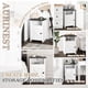 thumbnail image 4 of Juego de mesa auxiliar Farmhouse AURINEST White Rustic con almacenamiento, 4 of 9