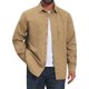 thumbnail image 1 of Camisas de carga de trabajo de pesca de senderismo con bolsillos y mangas largas para hombres S Caqui, 1 of 5